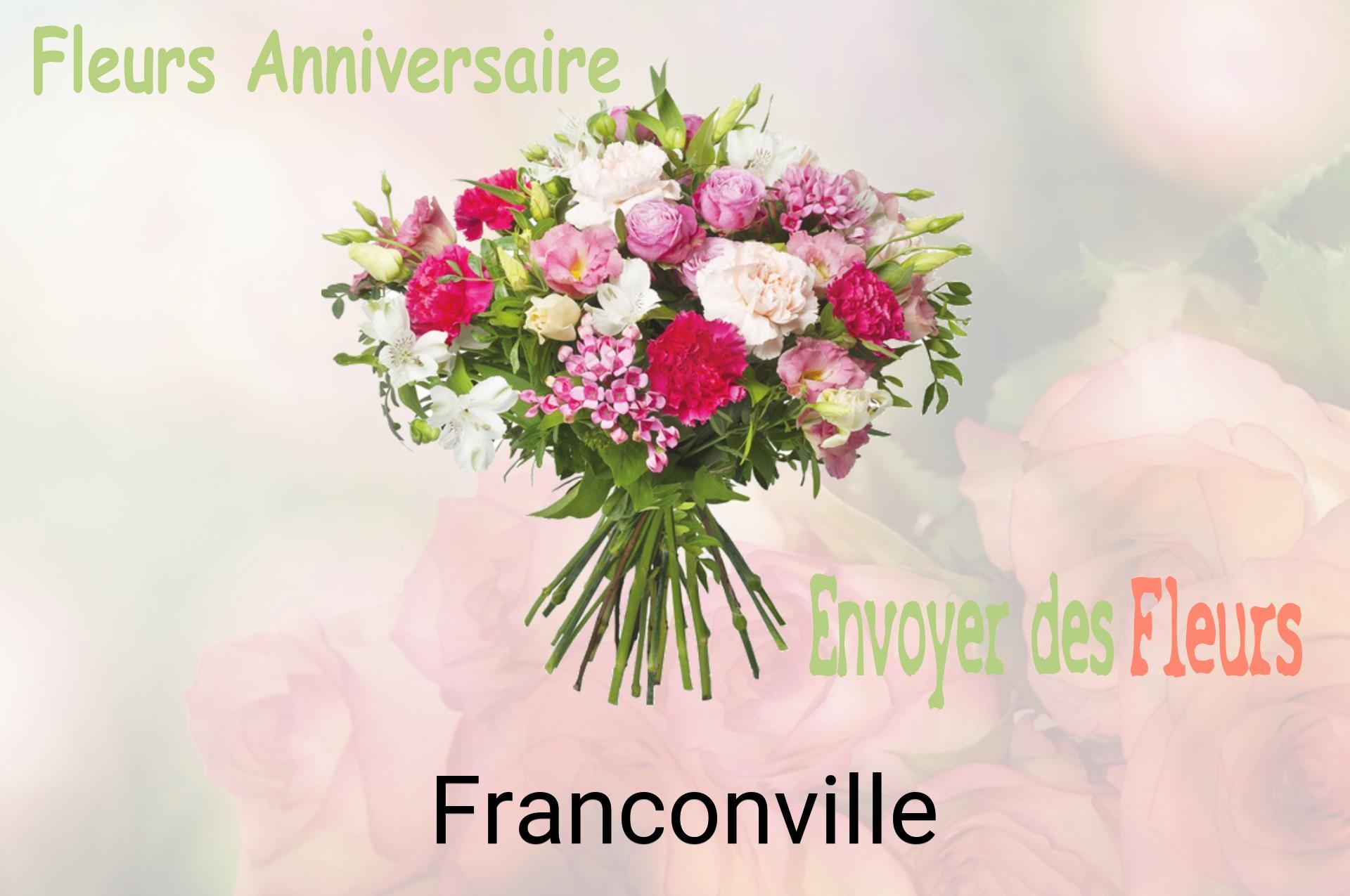 Bouquet de fleurs d’anniversaire livré à Franconville
